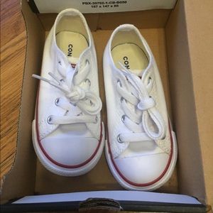 Classic white converse